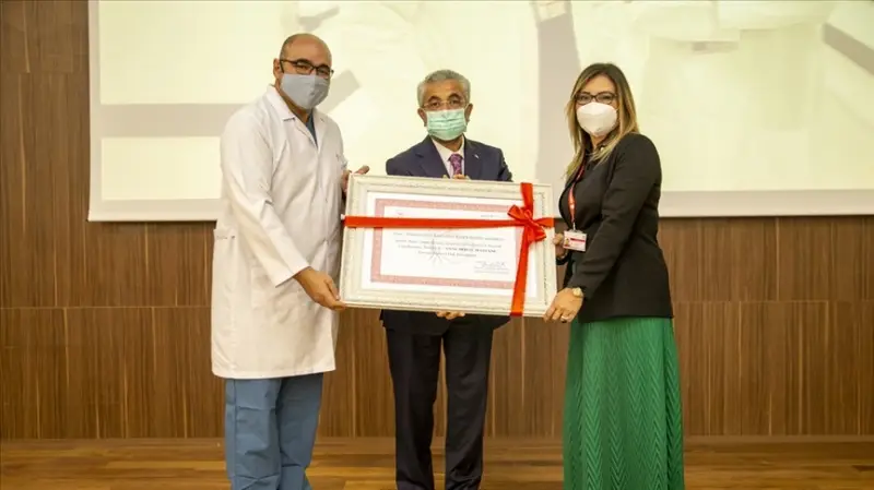 Ankara Şehir Hastanesi 'anne dostu hastane' ödülü aldı