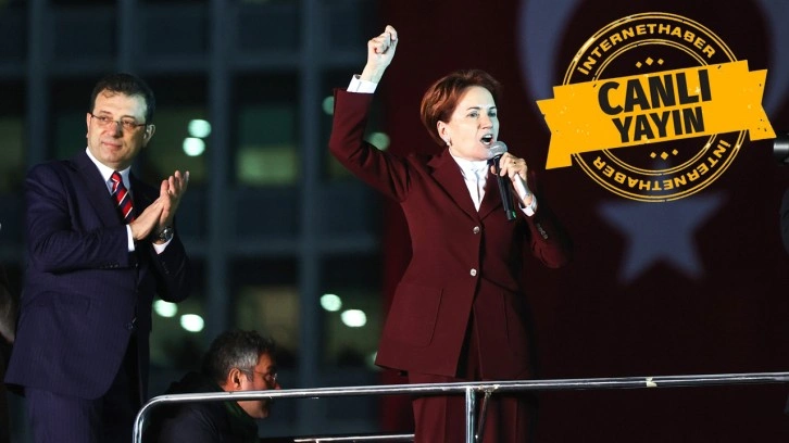 İstanbul Saraçhane canlı izle! Ekrem İmamoğlu sonucu düşüncesince miting 6 partinin önderi katılıyor