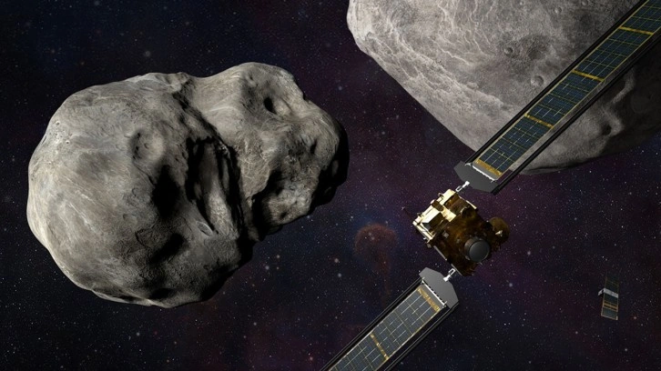 NASA'nın DART gök aracı, Dimorphos asteroidine düzenlenen çarpmayı başardı
