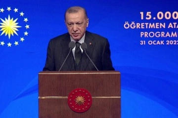 15 bin öğretmen ataması gerçekleşti! Cumhurbaşkanı Erdoğan'dan karşı karşıya eğitim mesajı