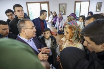 Adalet Bakanı Bozdağ: 'Devletimize güvenin, bütün ihtiyaçlarınız giderilecek'