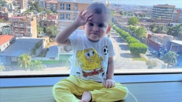 Adana'da 2,5 yaşındaki Ege Alp, lösemiyi ikinci el yenmeyi bekliyor