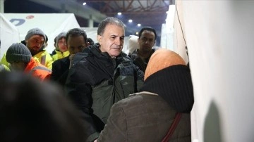 AK Parti Sözcüsü Çelik, Adana'da depremzedeleri ziyaret etti