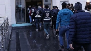 Ankara Emniyeti FETÖ operasyonlarında sabık sene 4 bin 724 şüpheliyi gözaltına aldı