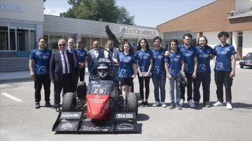 Atatürk Üniversitesi öğrencilerinin tasarladığı yarış aracı İtalya'da epope gösterecek