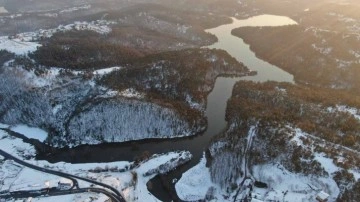 Aybar kar fırtınası İstanbul'un barajlarını coşturdu