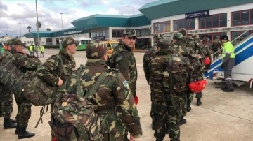 Azerbaycan kontrol istirdat ekipleri Hatay'a gönderildi