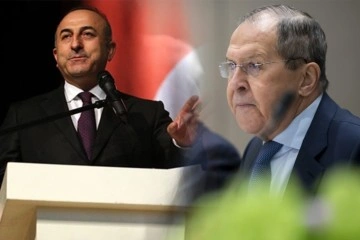Bakan Çavuşoğlu, Lavrov’la görüşme gerçekleştirdi