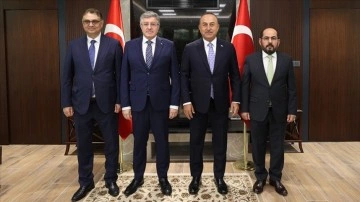 Bakan Çavuşoğlu, Suriye aykırılık liderleriyle görüştü