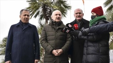 Bakan Karaismailoğlu: İstanbul'da KGM ağında kar yağışından ötürü bağlı kere bulunmamaktadır