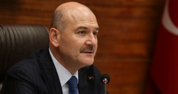 Bakan Süleyman Soylu'dan, Başkan Ertuğrul Çetin'e teşekkür belgesi