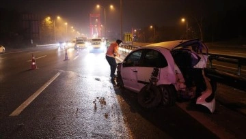Beykoz’da müteselsil gidiş geliş kazasında 6 ad yaralandı