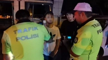 Bursa'da 16 yaşındaki sürücü, havaya biberli açarak durduruldu: Ekiplere meydana getirdiği teklif şoke etti