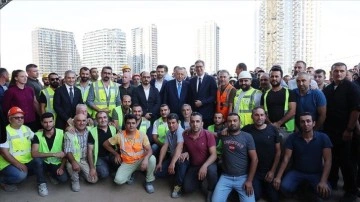 Cumhurbaşkanı Erdoğan, Belgrad Kulesi'ni görüşme etti