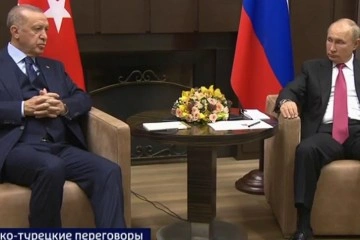Cumhurbaşkanı Erdoğan ile Putin arasındaki görüşme başladı