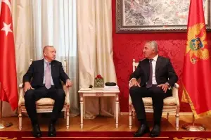 Cumhurbaşkanı Erdoğan: "Karadağ'la 250 milyon dolarlık hedef koyduk"