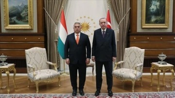 Cumhurbaşkanı Erdoğan, Macaristan Başbakanı Orban onuruna şeb ezanı yemeği verdi
