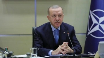 Cumhurbaşkanı Erdoğan, NATO Olağanüstü Zirvesi'ne deli dolu bağlantıyla katıldı
