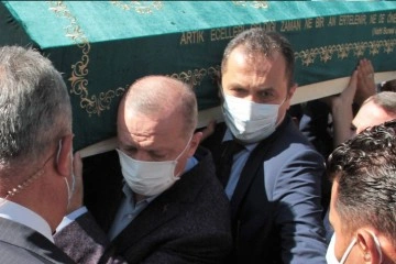Cumhurbaşkanı Erdoğan, Oğuzhan Asiltürk’ün cenazesine katıldı