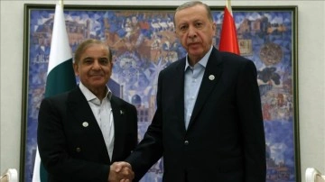 Cumhurbaşkanı Erdoğan, Pakistan Başbakanı Şerif ile ortak araya geldi
