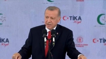Cumhurbaşkanı Erdoğan, Sisak'ta İslam Kültür Merkezinin açma törenine katıldı