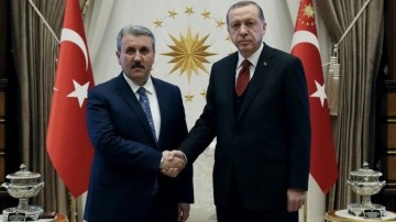 Erdoğan çağ de BBP Genel Başkanı Mustafa Destici ile görüşecek