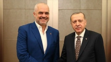 Erdoğan, New York'ta Arnavutluk Başbakanı Rama'yı bildirme etti