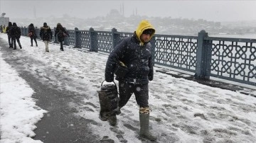 İstanbul düşüncesince kuvvetli kar uyarısı
