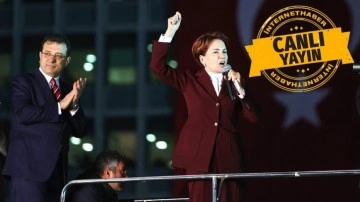 İstanbul Saraçhane canlı izle! Ekrem İmamoğlu sonucu düşüncesince miting 6 partinin önderi katılıyor