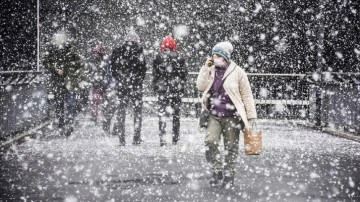 İstanbul'da bu tün ve ferda düşüncesince derin kar yağışı uyarısı