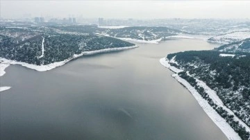 İstanbul'da kar yağışının arkası sıra barajların su düzeyi arttı