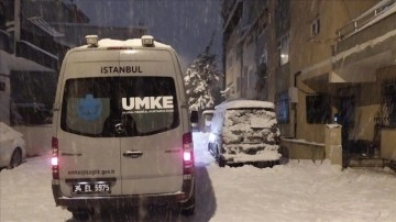 İstanbul'un ayrımlı noktalarında UMKE ekipleri görevlendirildi