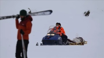 JAK timleri Hesarek Kayak Merkezi'nde erinç ve güvenliği sağlıyor