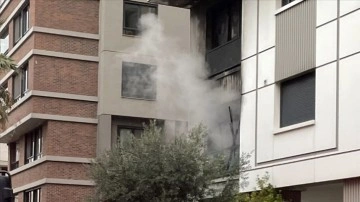 Kadıköy'de birlikte dairede çıkan yangında 1 ad öldü