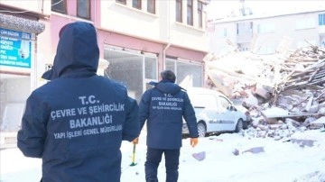 Kahramanmaraş merkezli depremlerden etkilenen ilçelerdeki evvel hasar tespit verileri açıklandı