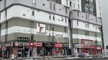 Kahramanmaraş merkezli depremlerden etkilenen Kayseri'de 73 binada ağır hasar oluştu