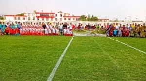 Kahramanmaraş'ta genç yetenekler futbol şenliğinde buluştu