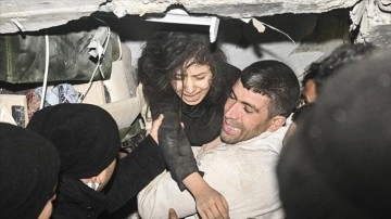 Kahramanmaraş'ta evvel depremden 16 sayaç sonraları Hülya İrem'e sağlıklı ulaşıldı
