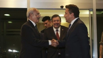 Kılıçdaroğlu ile Babacan görüşmenin engel ardı aralandı kuvvet olunursa 5 parti lideri