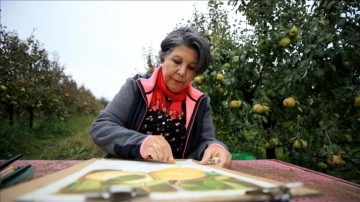 Köyün 'enstitülü' ürün üreticisi kadının kılık merakı