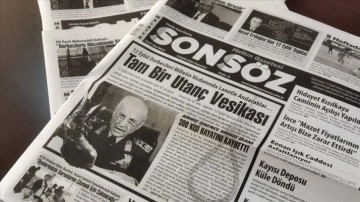 Malatya'nın geçmiş mülevven gazetesi, 22 senedir 12 Eylül'de siyah-beyaz basılıyor