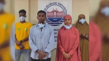 Mogadişu Sağlık Bilimleri öğrencileri, Cumhurbaşkanı Erdoğan ve benzeri düşüncesince afsun etti