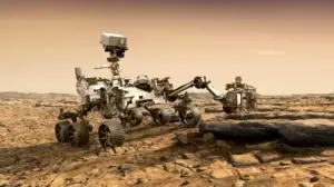 Nasa: 'Mars Gezgini Kaya Numunesi Topladı'