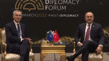 NATO Genel Sekreteri Stoltenberg Türkiye'de Çavuşoğlu ve Erdoğan ile ciddi görüşmeler