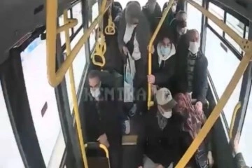 Otobüste fenalaşan yolcu için güzergahını değiştirdi