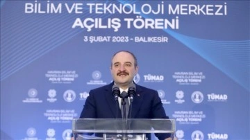 Sanayi ve Teknoloji Bakanı Varank: Türkiye'nin evvel müvellidülma vadisi projesini yaşama geçiriyoruz