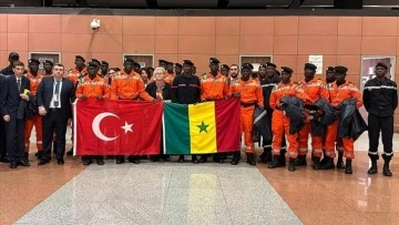 Senegal, Türkiye'ye 30 nefis arama kurtarma kadrosu gönderdi