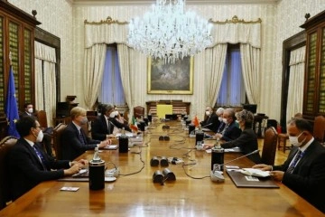 TBMM Başkanı Şentop, İtalya Temsilciler Meclisi Başkanı Fico ile bir araya geldi