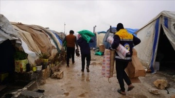 TDV, Suriye'de soğukta donma tehlikesi altındaki aileler düşüncesince seferber oldu