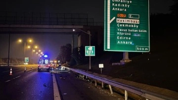 TEM Otoyolu'ndaki trafik kazasında 2 isim öldü